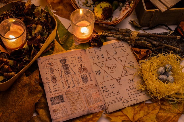 Du kan vælge at have et ritual omkring at lægge tarotkort